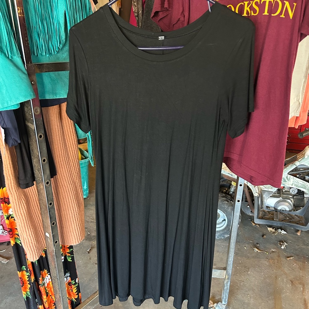 Classic Black Women's Dress